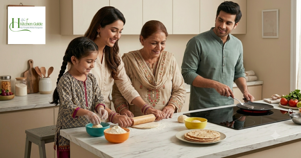 Induction vs gas stove safety comparison for families with children.