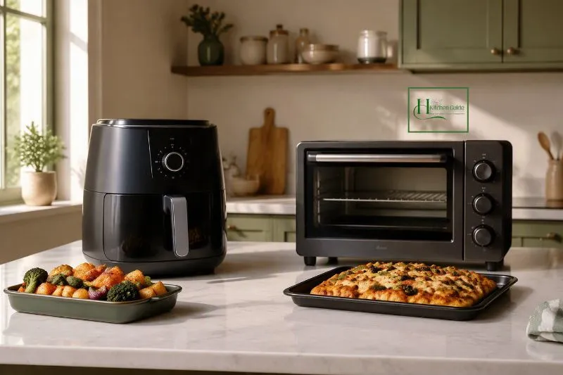 Air fryer and countertop oven compared for home cooking