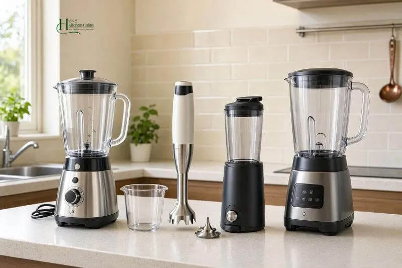 Different types of blenders in Pakistan including jug, hand and personal blenders